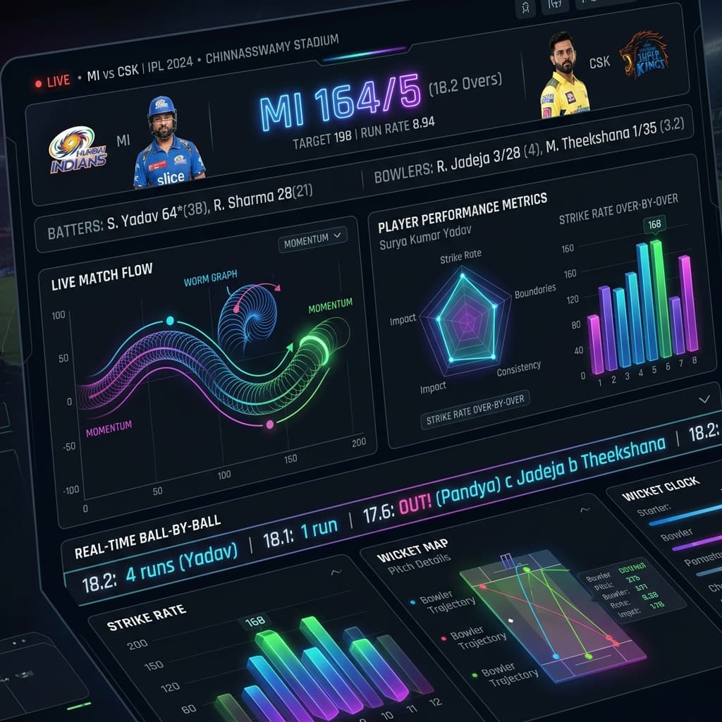 CricketOne — Real-time Analytics