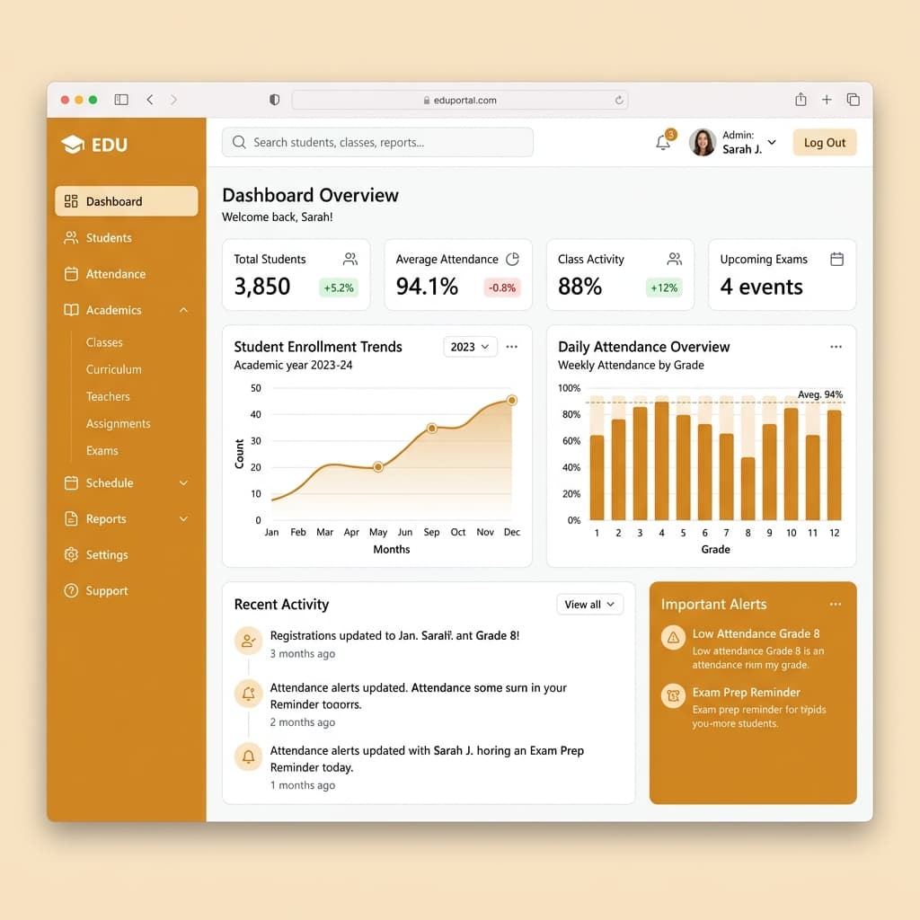 OSV School Management ERP